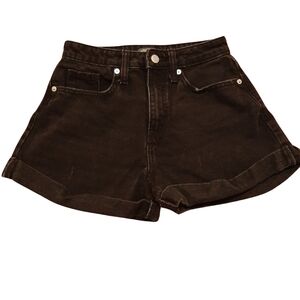 Wild Fable Black High-Waisted Jean Shorts